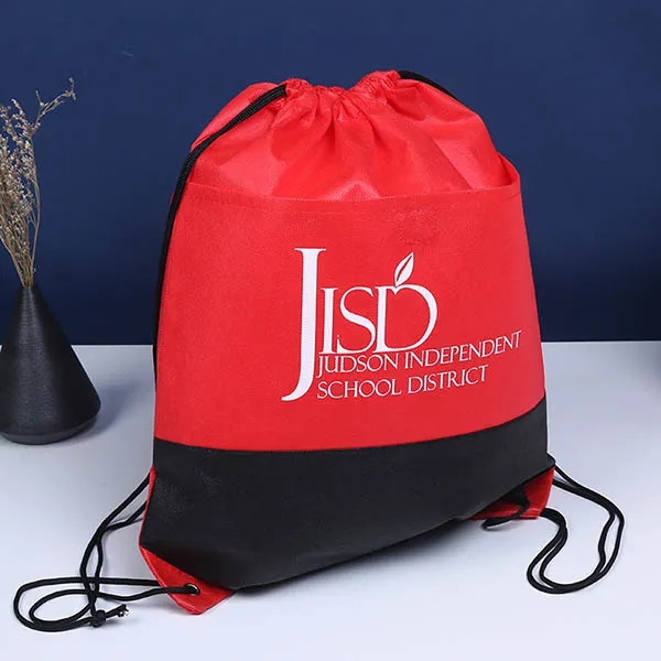 Non-Woven Two-Tone Drawstring Sports Pack 5