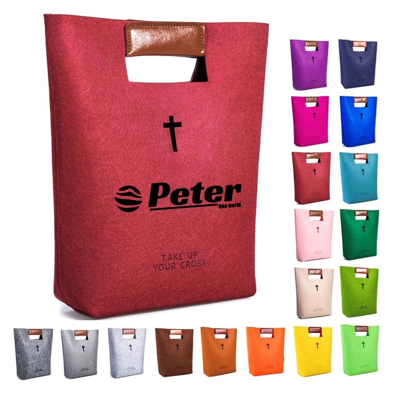 Felt Bible Tote Bag 1