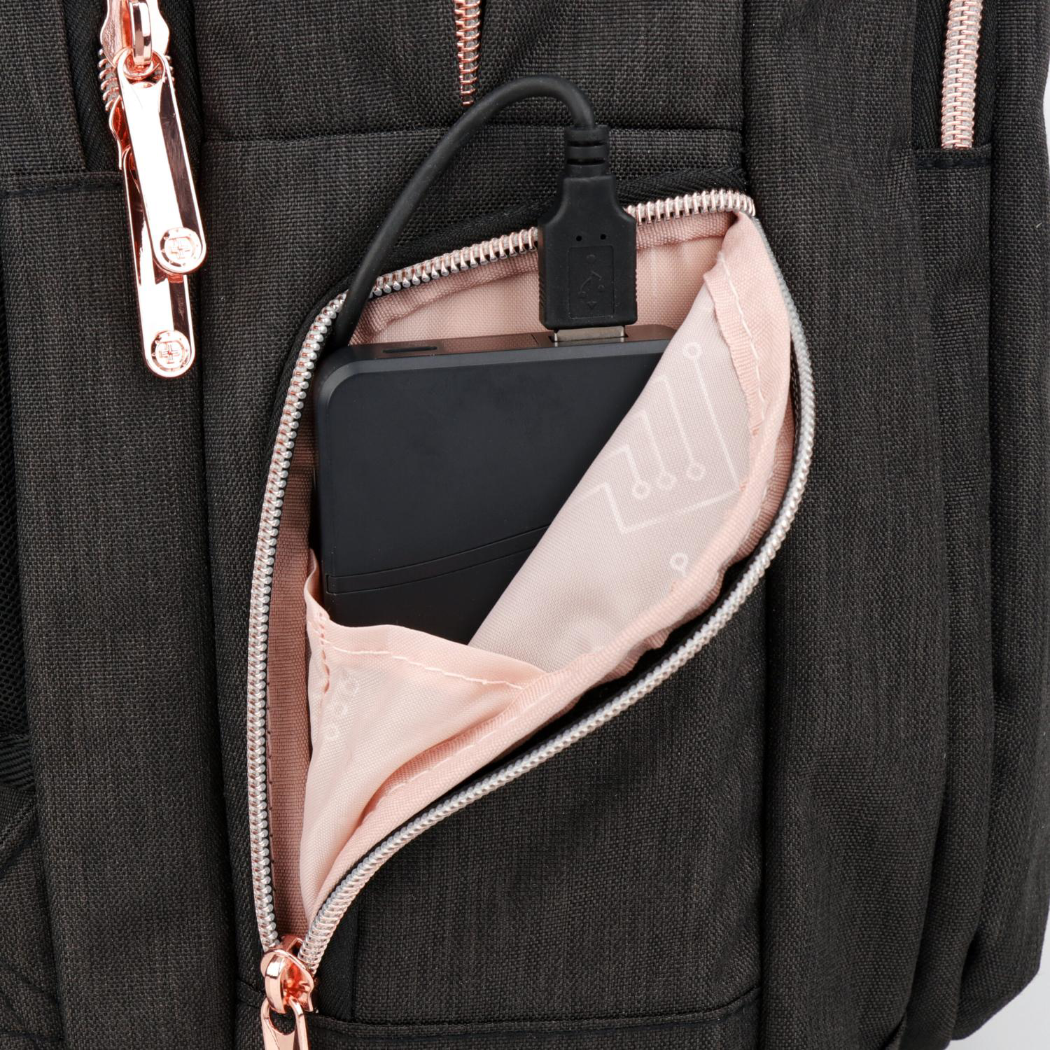 SwissDigital® Katy Rose Massage Large Travel Backpack 1
