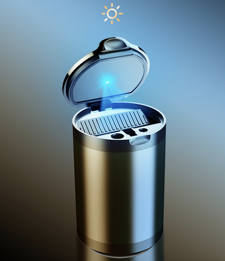 Car Ashtray with Lid 4