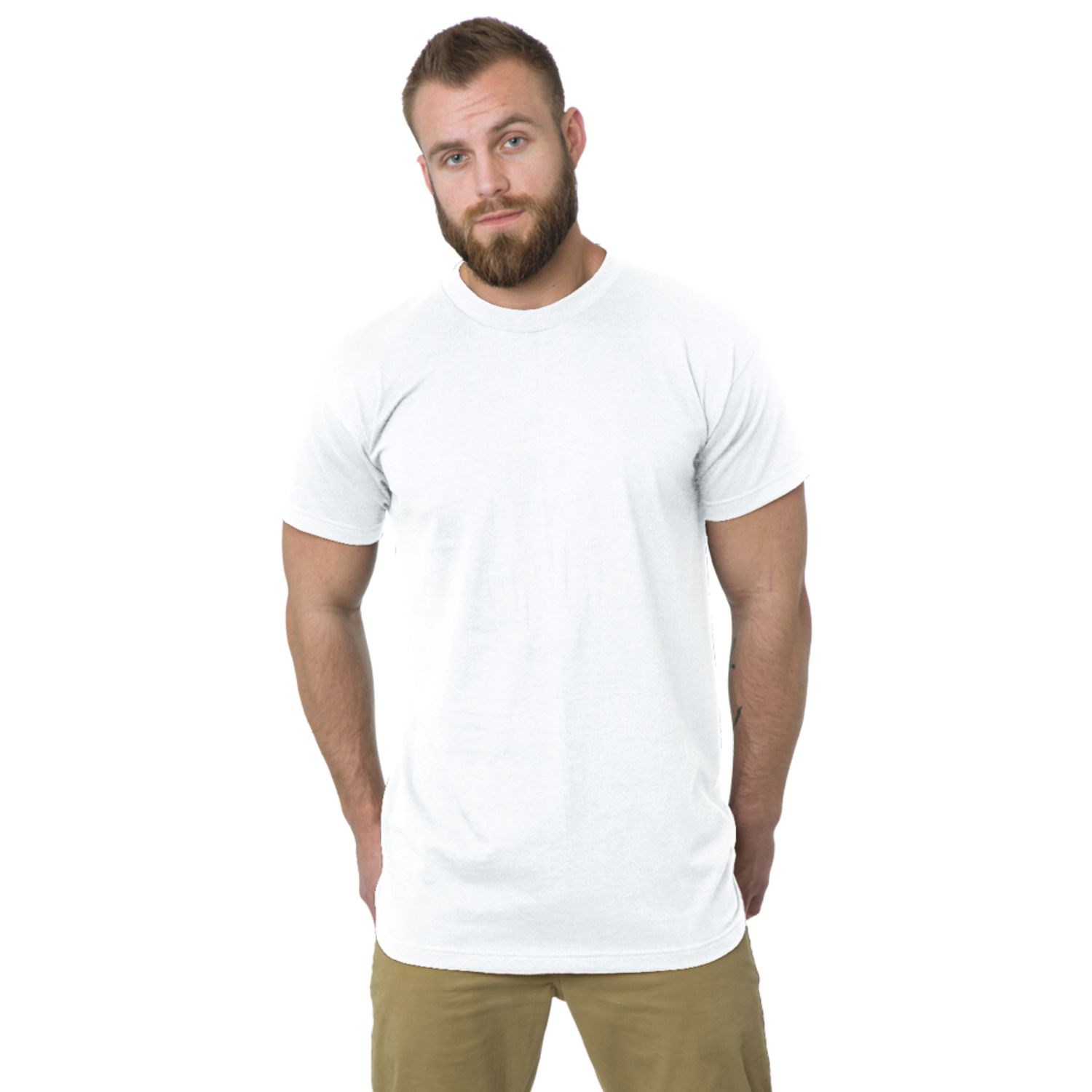 USA-Made Big & Tall Heavyweight Crew Tee 1