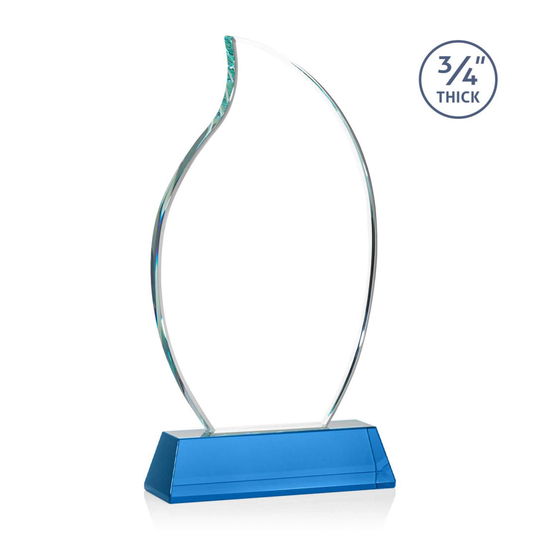 Croydon Flame Award on Newhaven Base - Sky Blue 4
