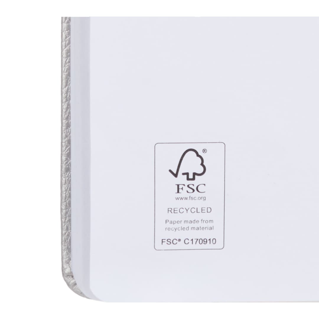 5” x 7” FSC® Recycled Pebble Hard Bound Journal 25