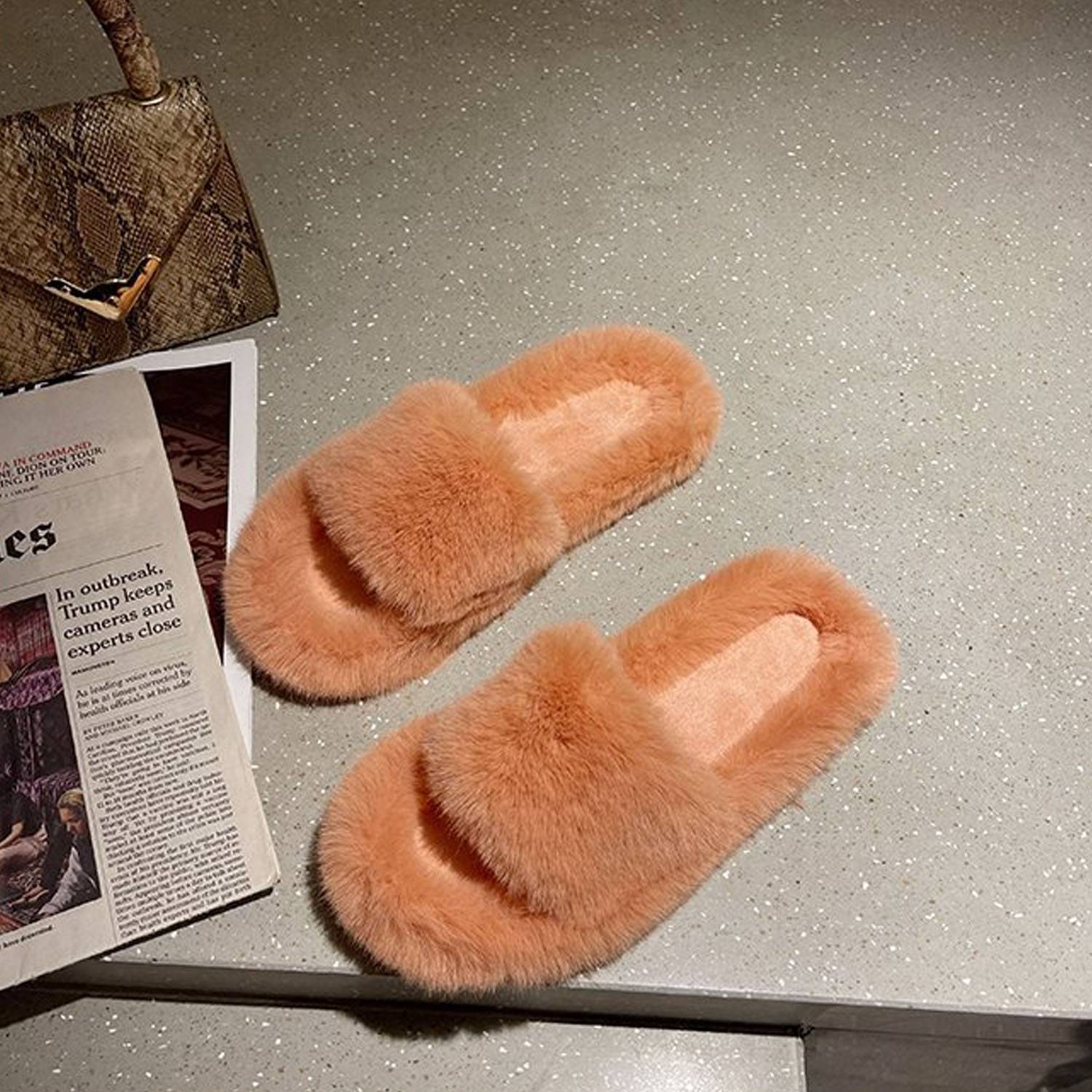 Indoor Plush slippers 2