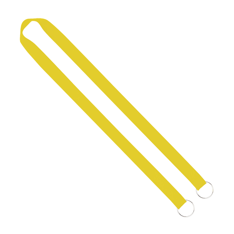 3/4" Screen Printed Lanyard with Double Clips 32