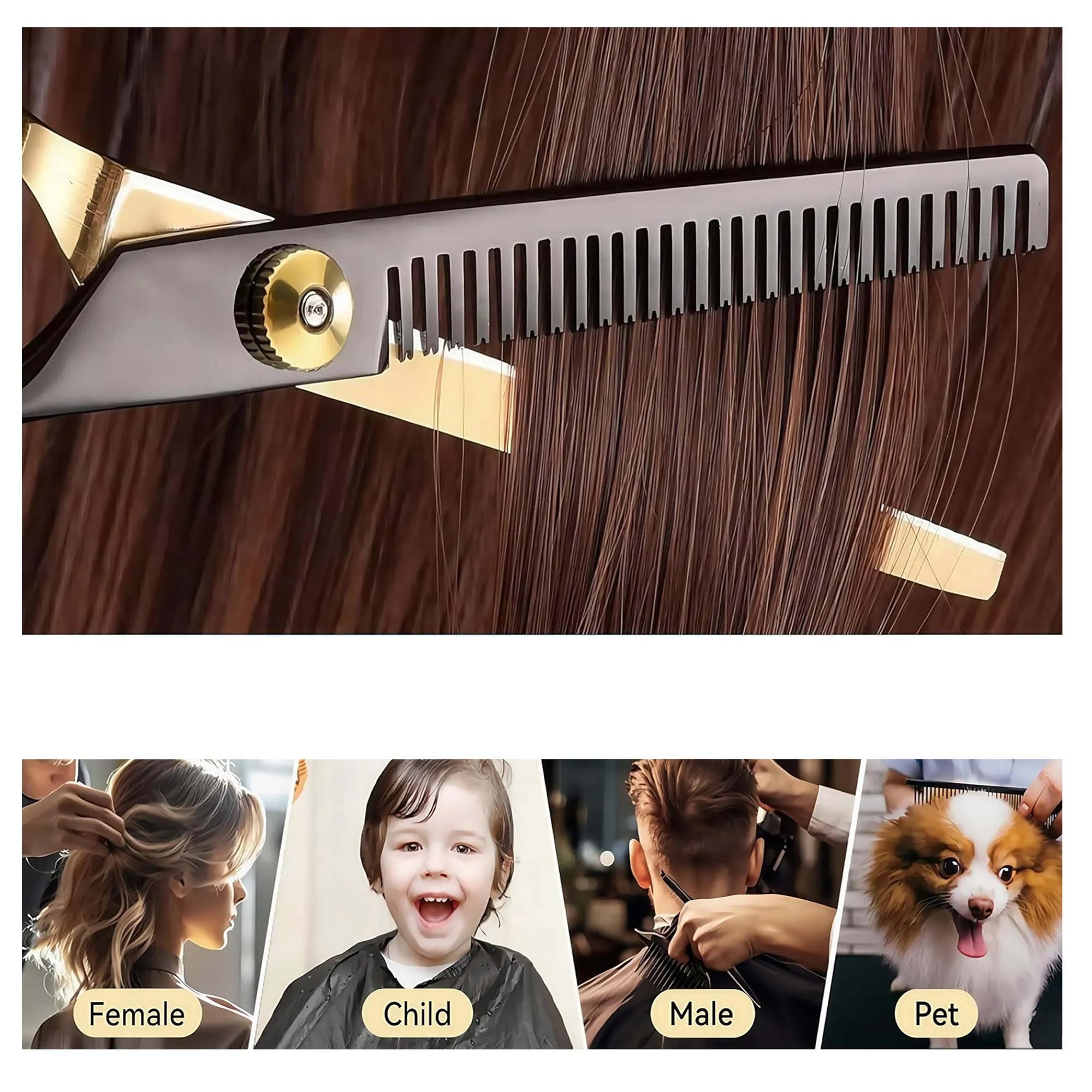 11 Pieces Barber Scissors Set 1