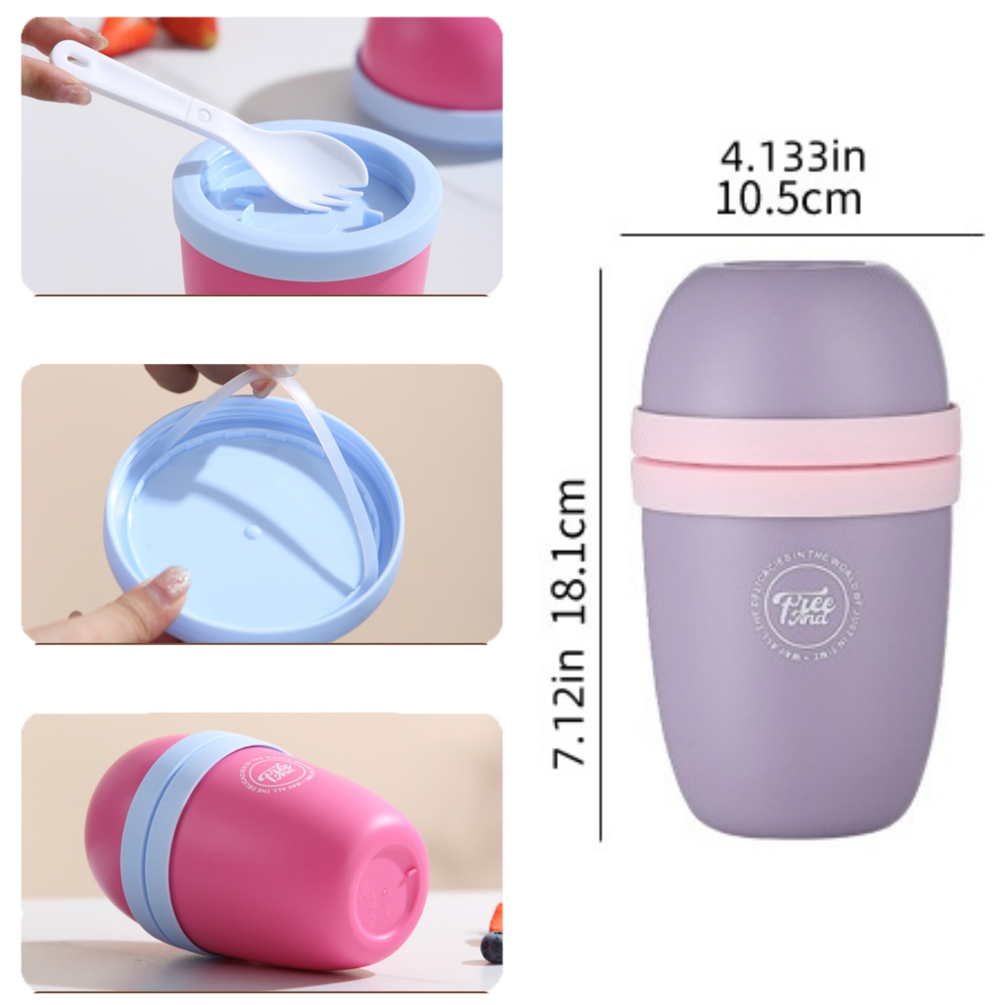 Customized insulated portable milk cup 4