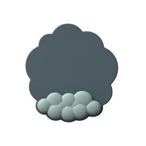Gradient Cloud Memory Foam Wrist Support Mouse Pad 15