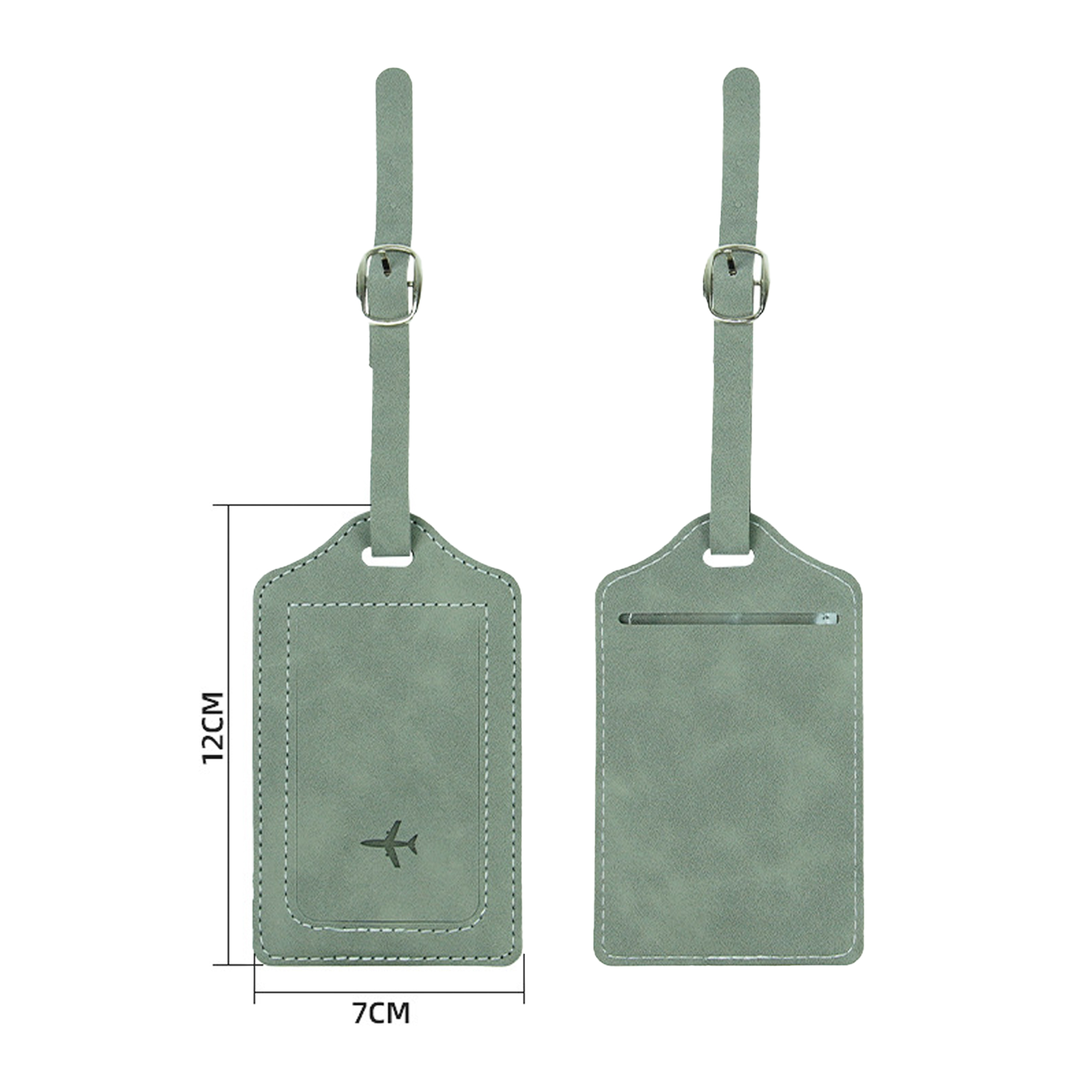 Travel PU Leather Luggage Suitcase 3