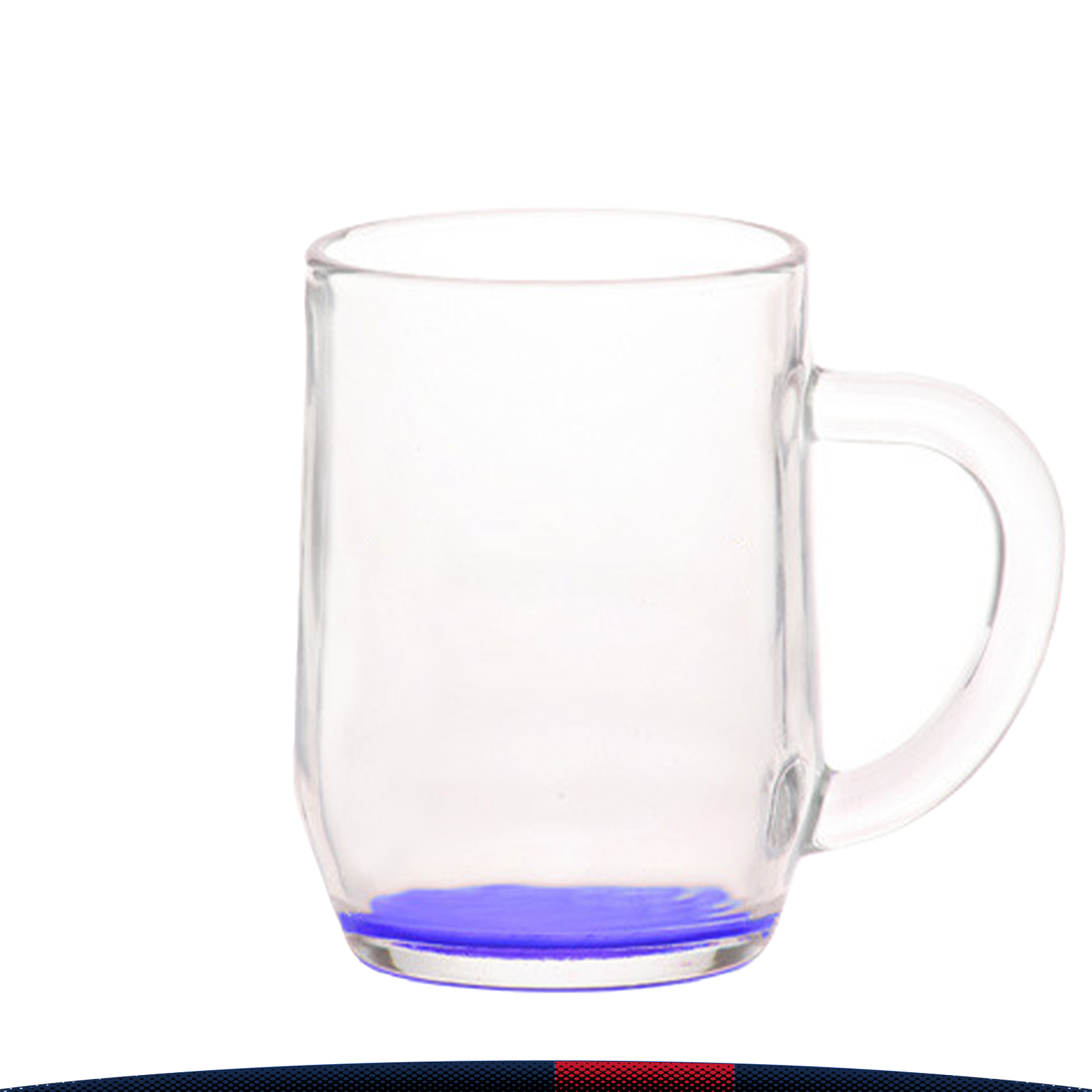 10 oz. Libbey Crystal Glass Mugs 10