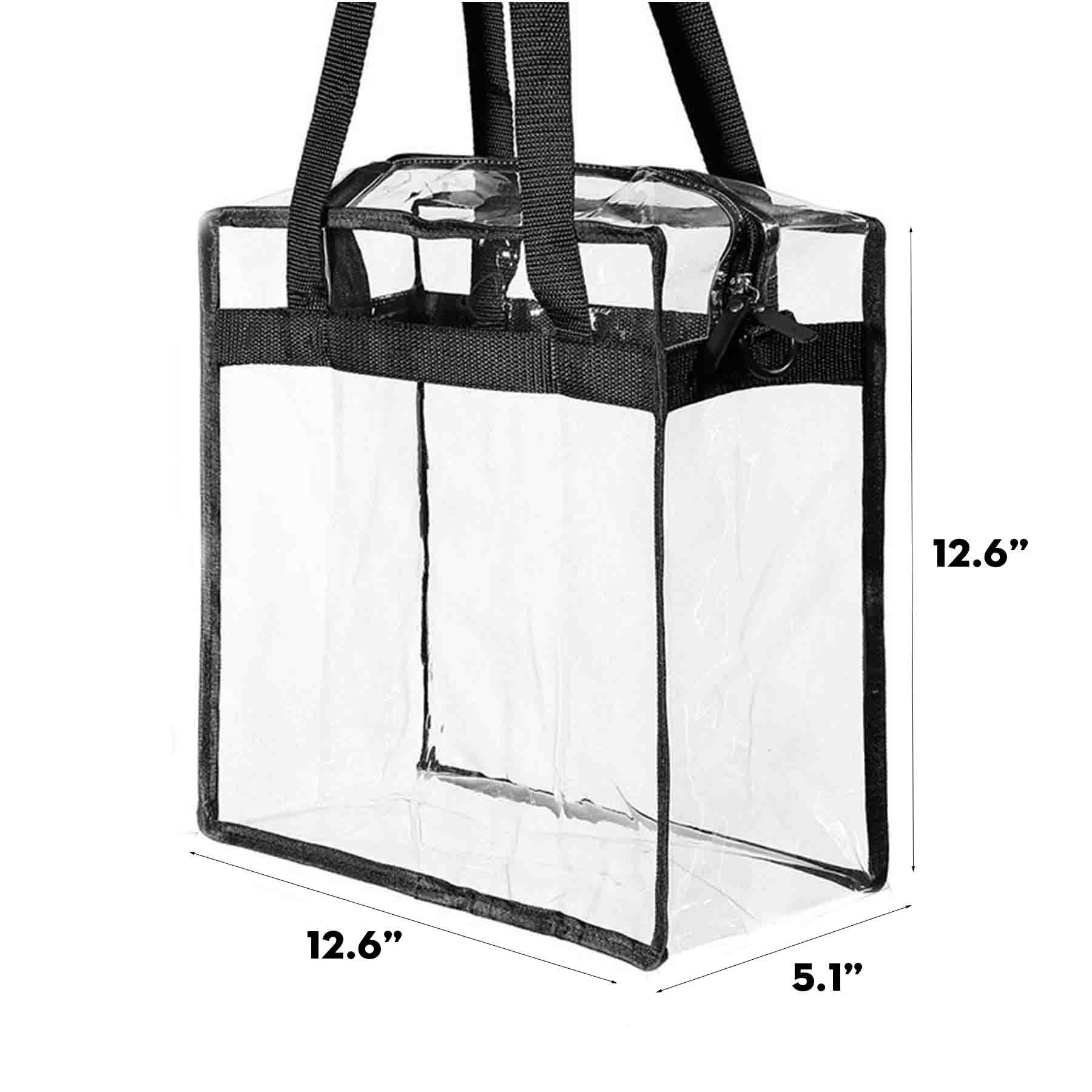 Large Capacity PVC Crossbody Bag 4