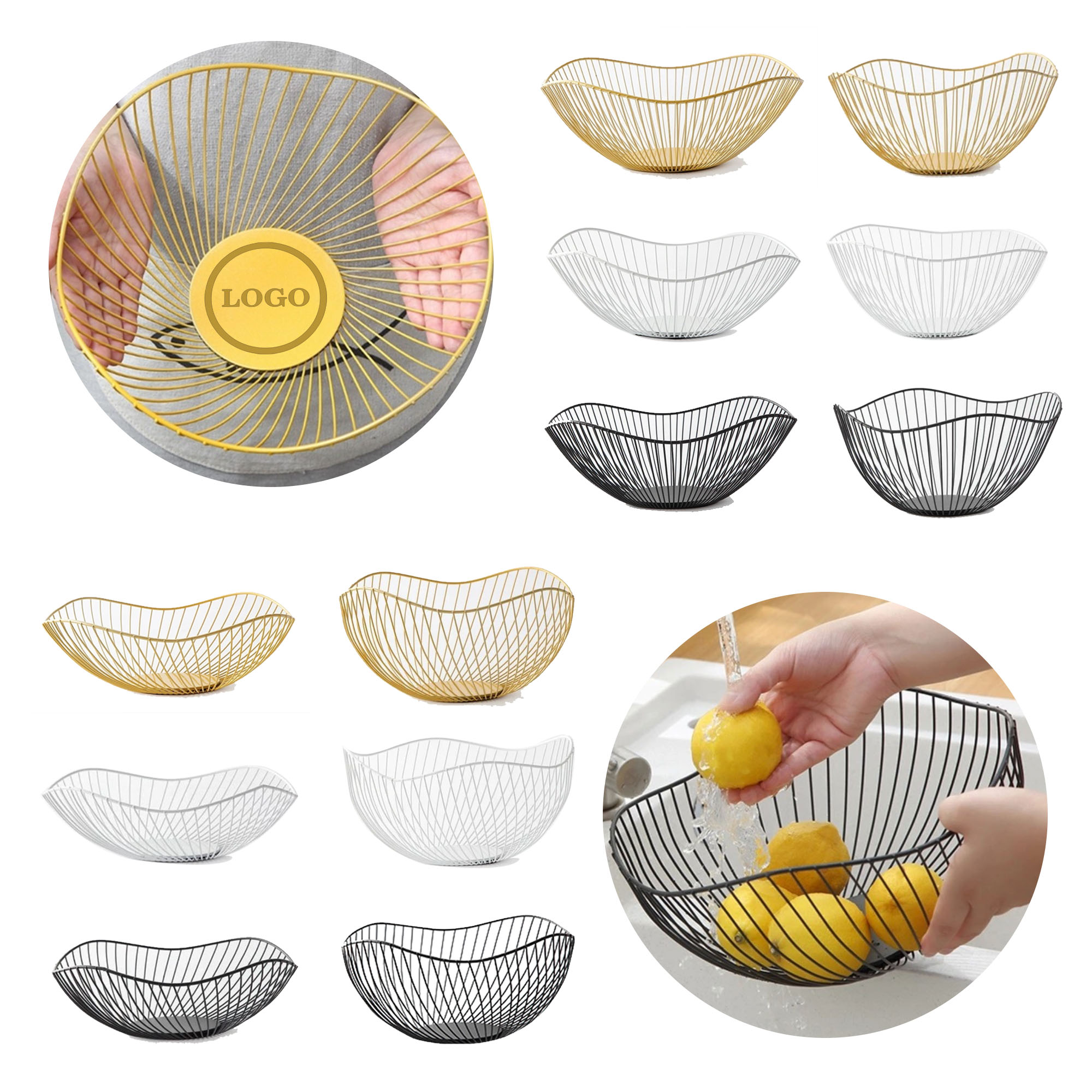 Fruit Snacks Stainless Steel Basket 2