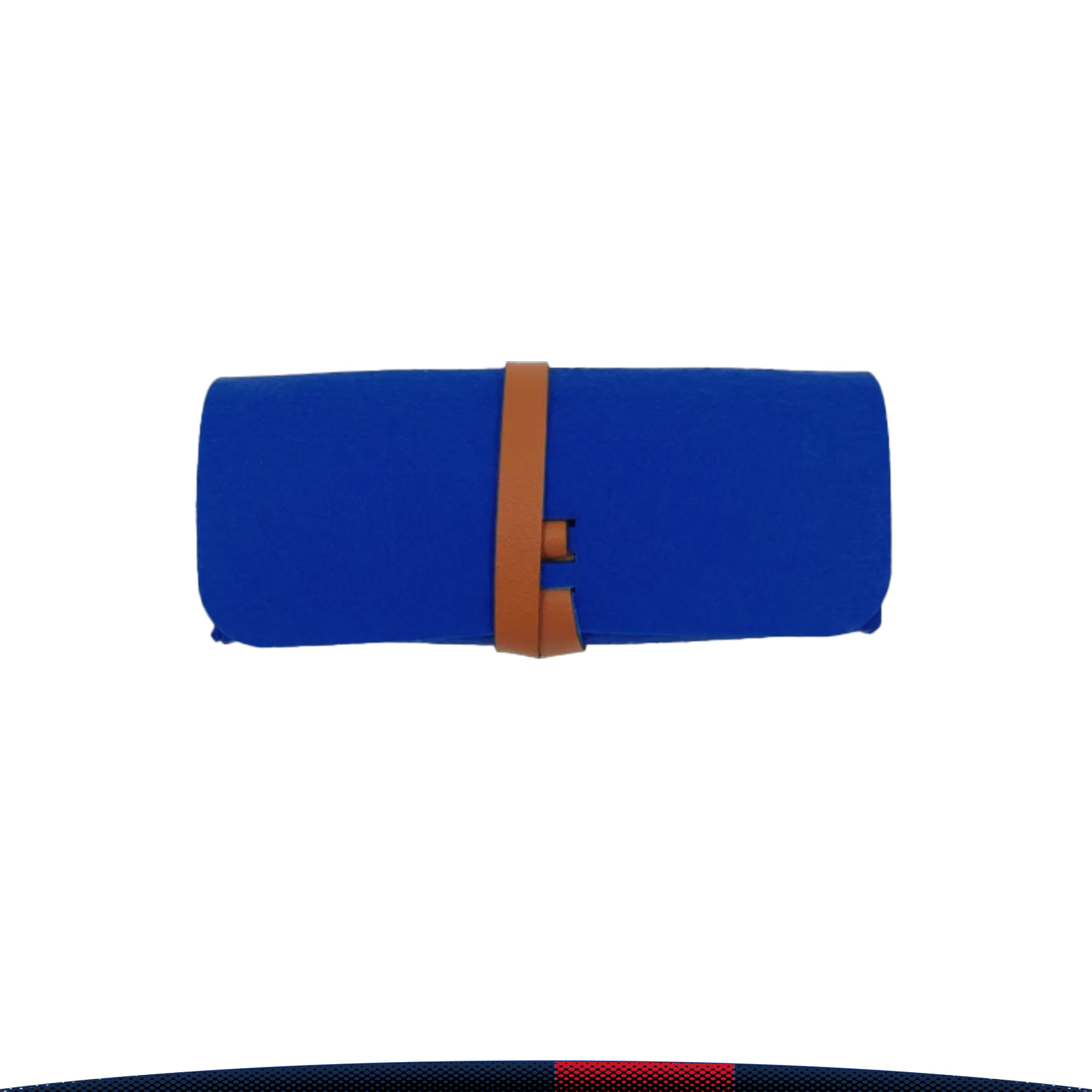 Skopee Reversible Felt Roll-Up Glasses Pouch 3