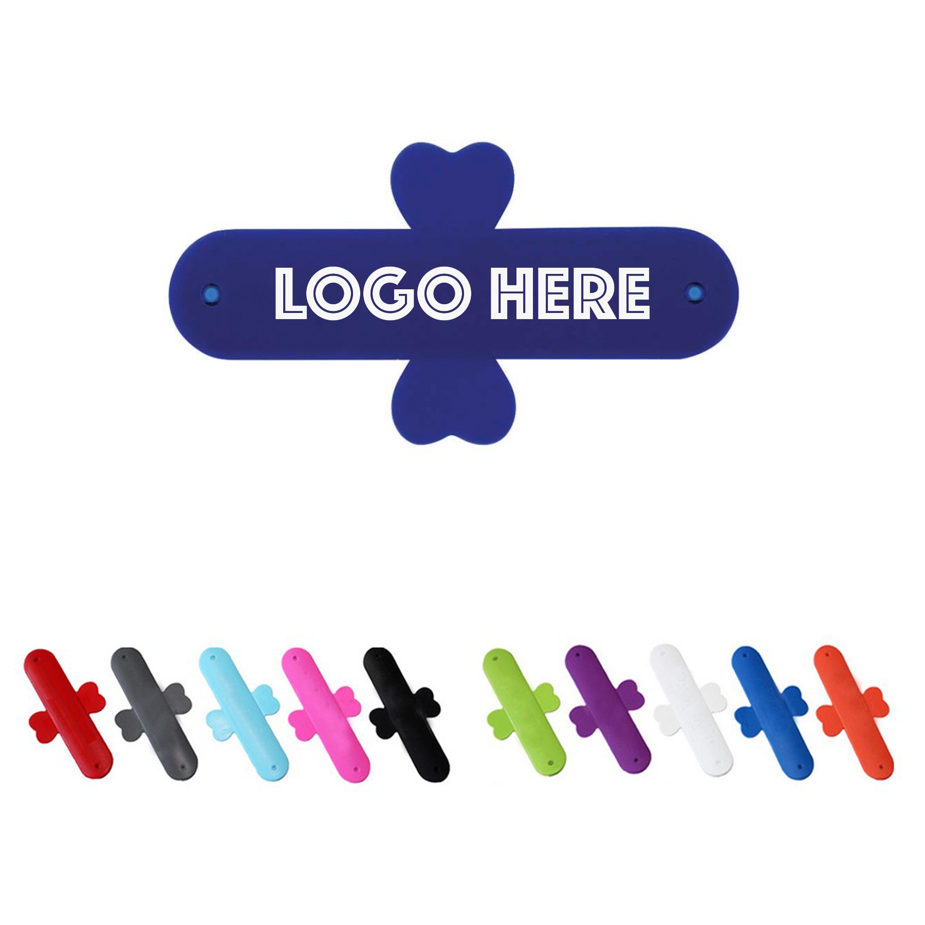 Cell Phone Silicone Slap Stands