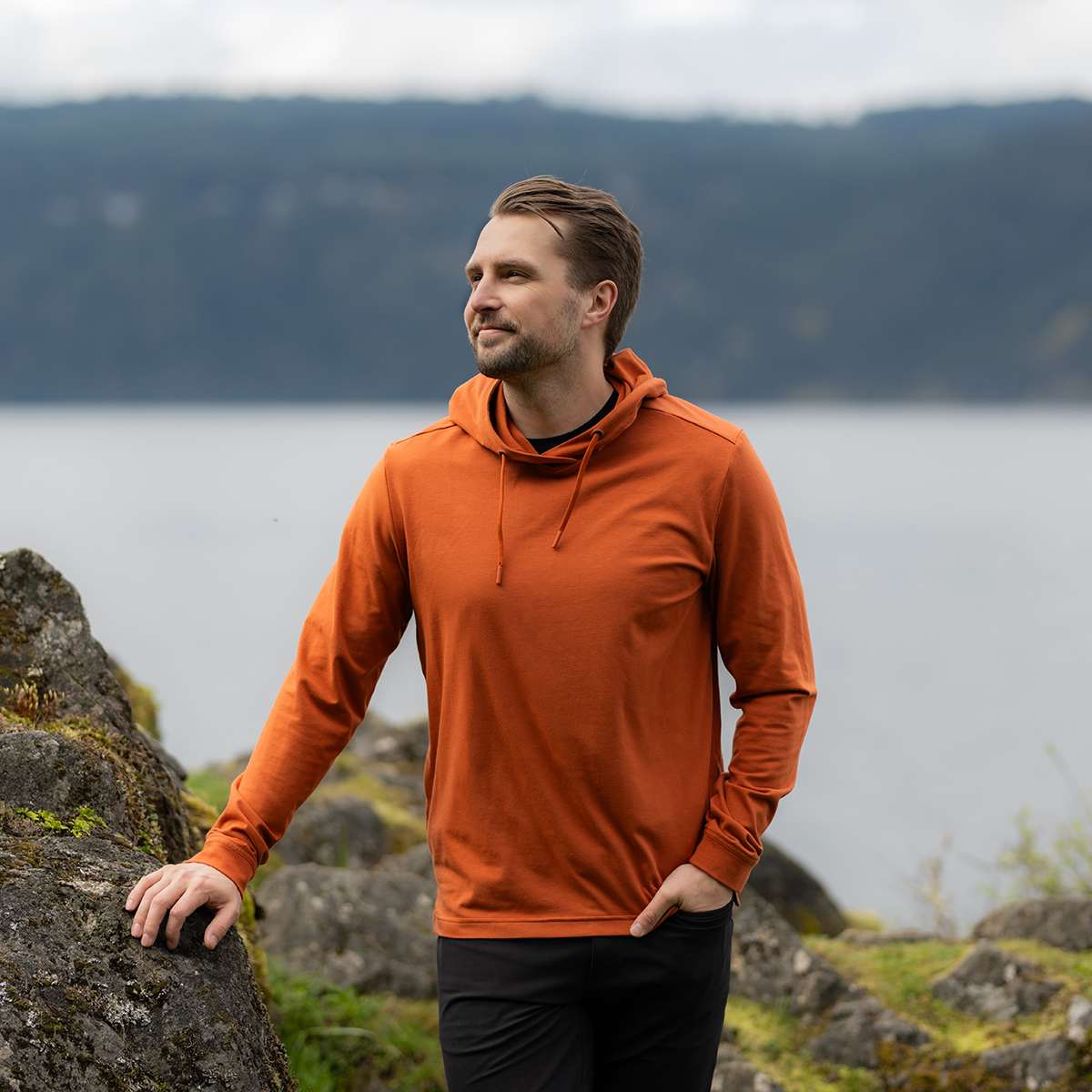 Stormtech Men's Montebello Pullover Hoody, custom hoodie or sweatshirt with logo imprint 14