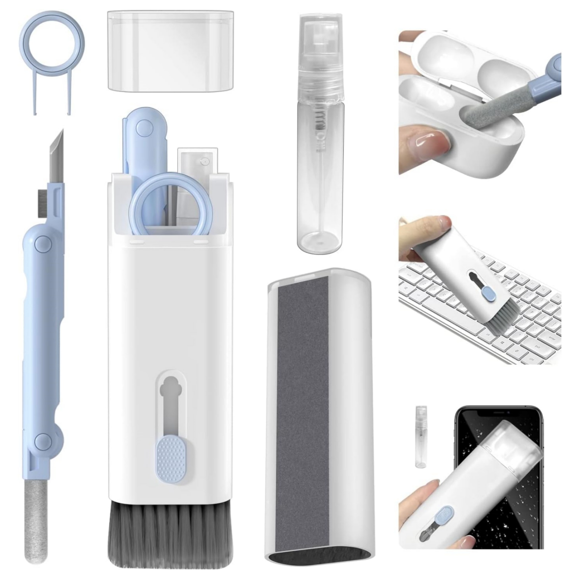 Multi-functional Electronic Cleaner Brush 7