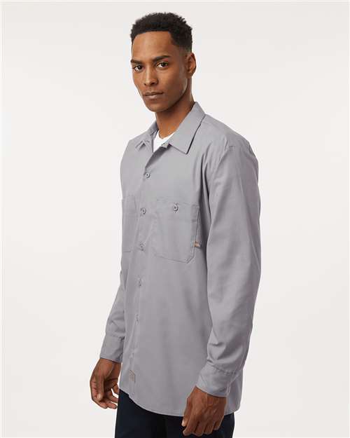 Men's Tall Industrial Long Sleeve Work Shirt - L535T 48