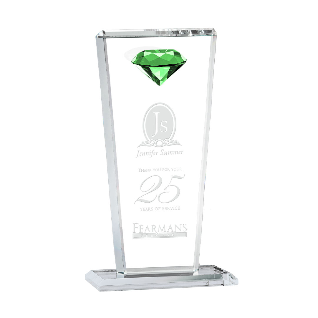 Regina Gemstone Award - Emerald 7