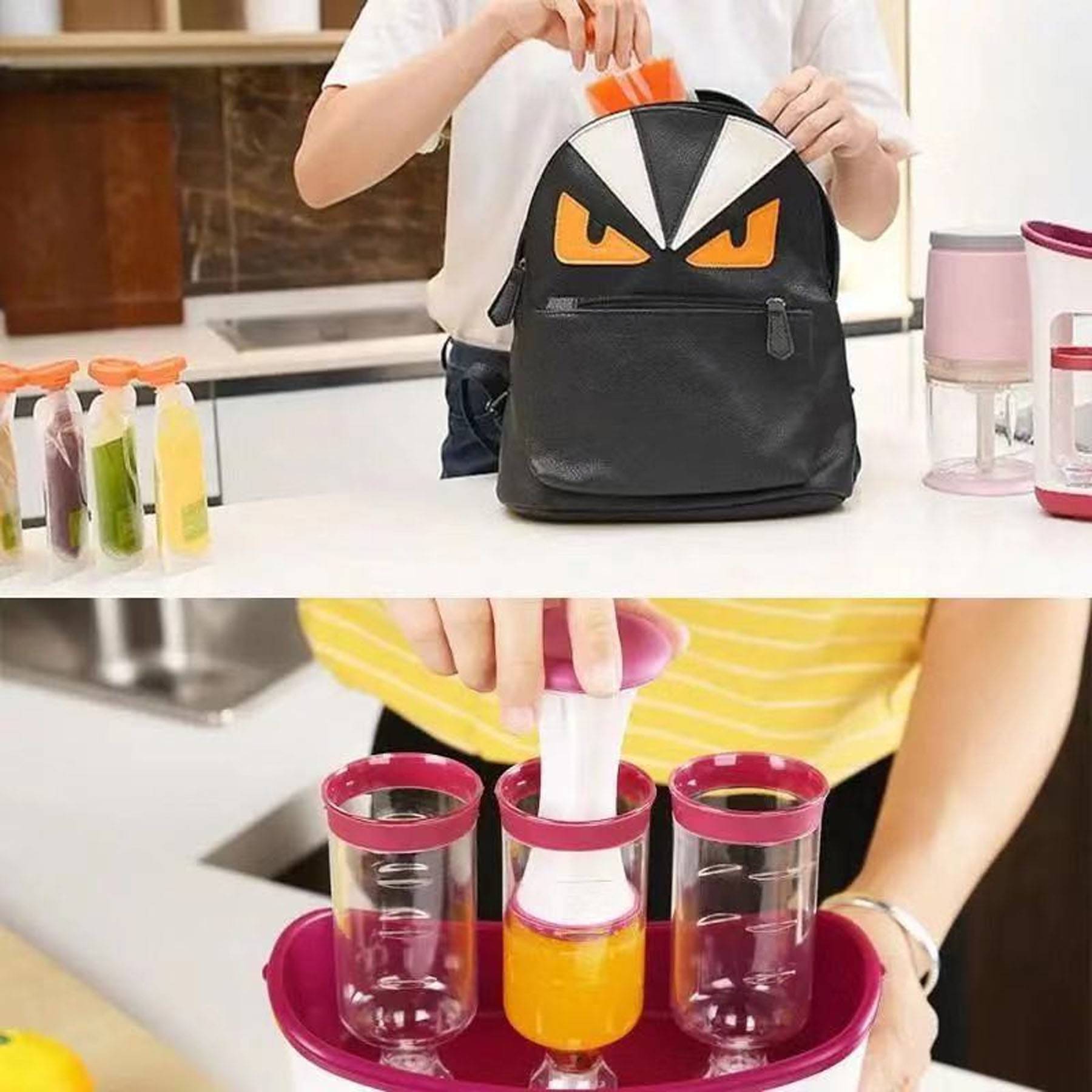 Squeeze Station for Homemade Baby Food 4