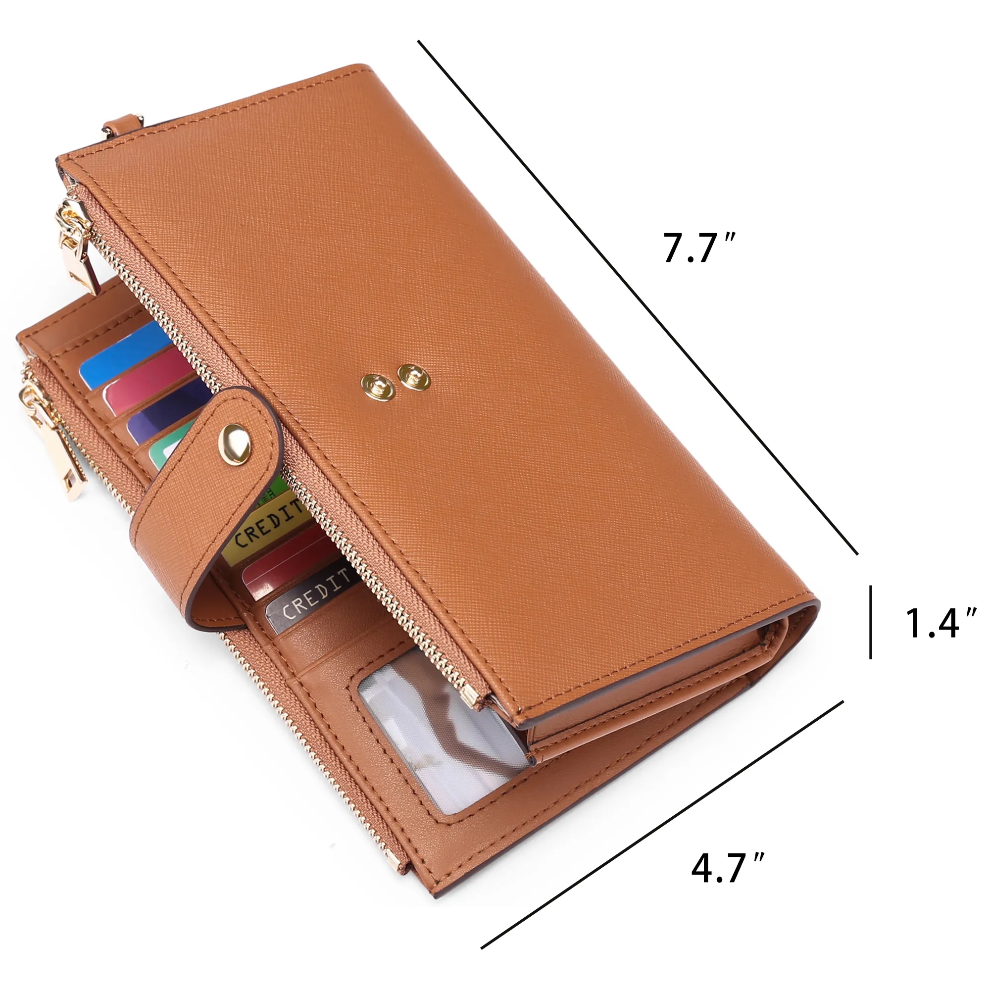 Leather Pull Tab Card Wallet 4