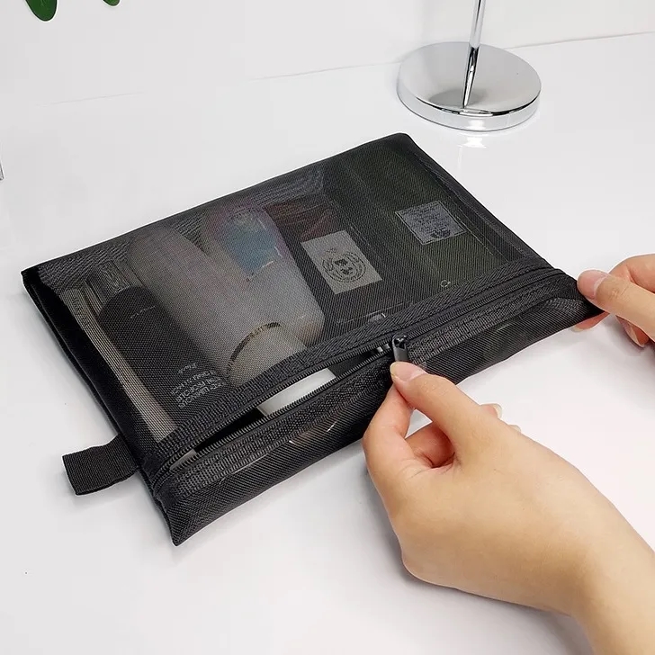 Transparent Mesh Makeup Bag 5