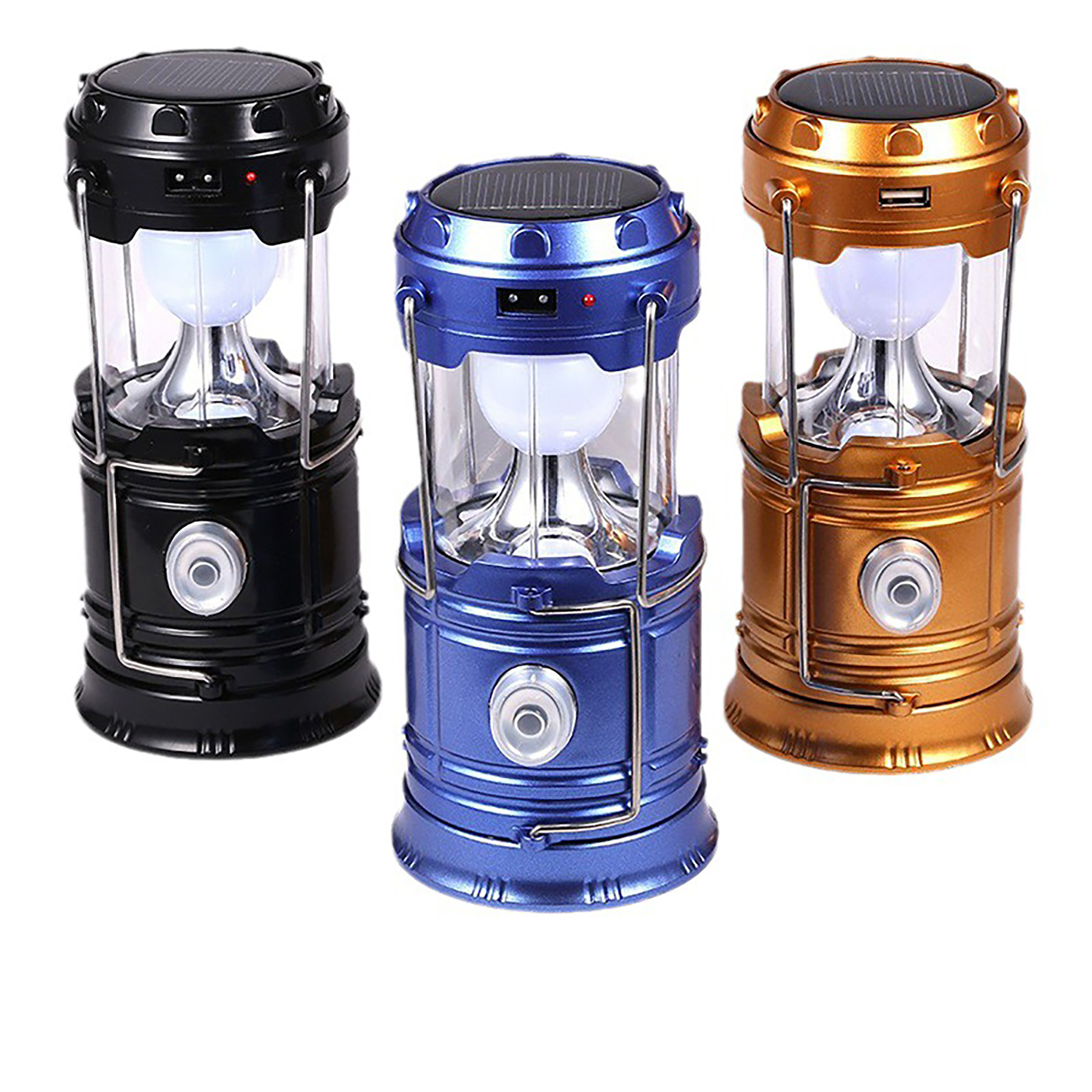 Rechargeable Solar LED Camping Light 2