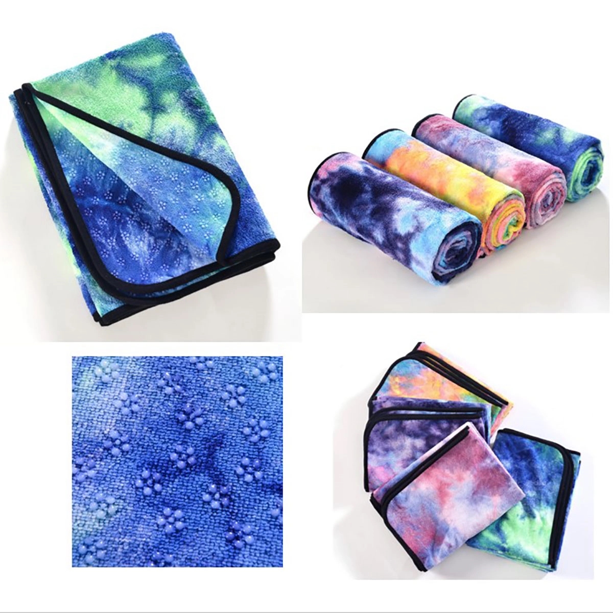 Non-slip tie-dyeYoga Towel for gym 2