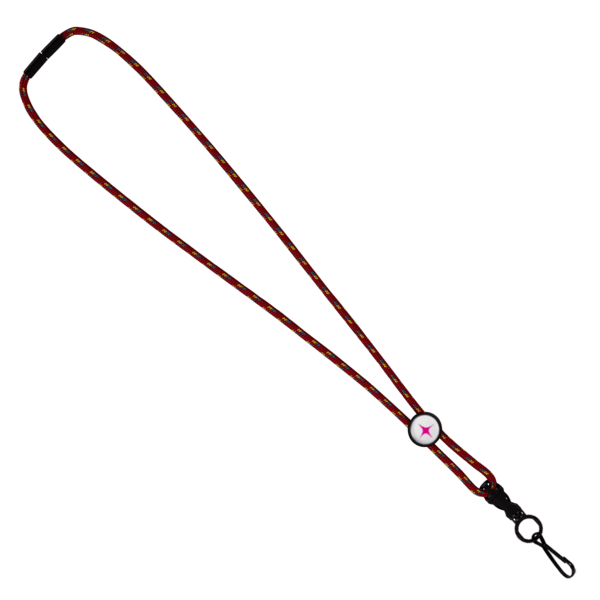 3/16" Nylon Cord Lanyard with Snap-Buckle Release, Standard O-Ring & Slider 64