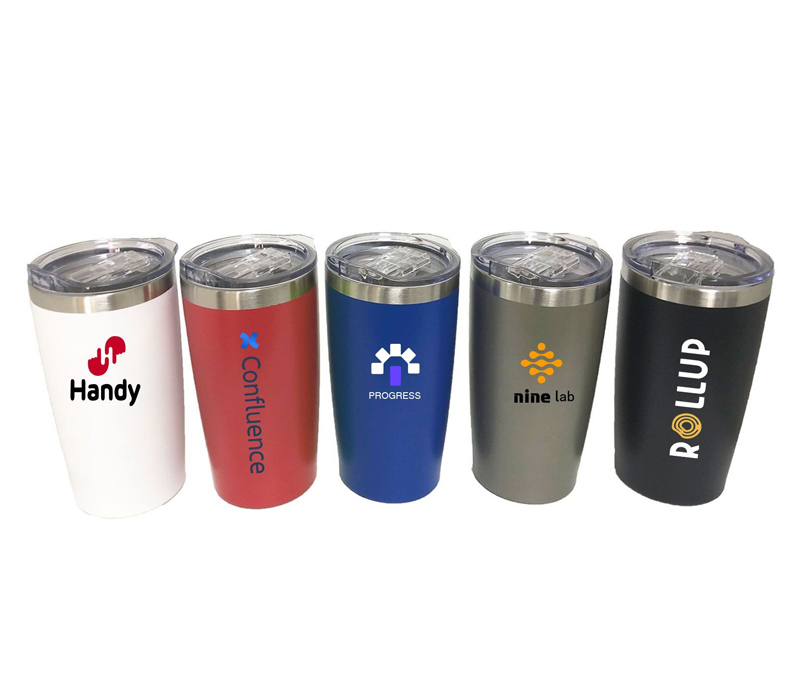 Double Wall Stainless Steel Matte Tumbler, 20 oz. 6