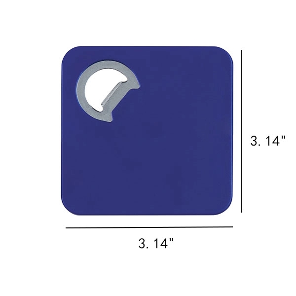 Square Coaster and Bottle Opener 3
