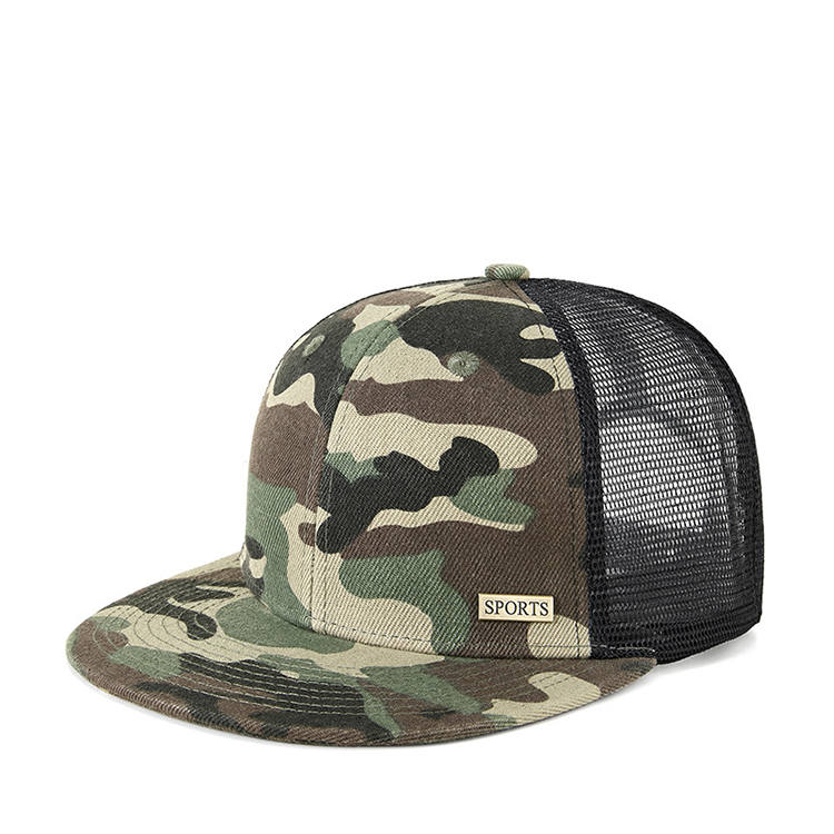 Flat Mesh Back Hip Hop Hat 2