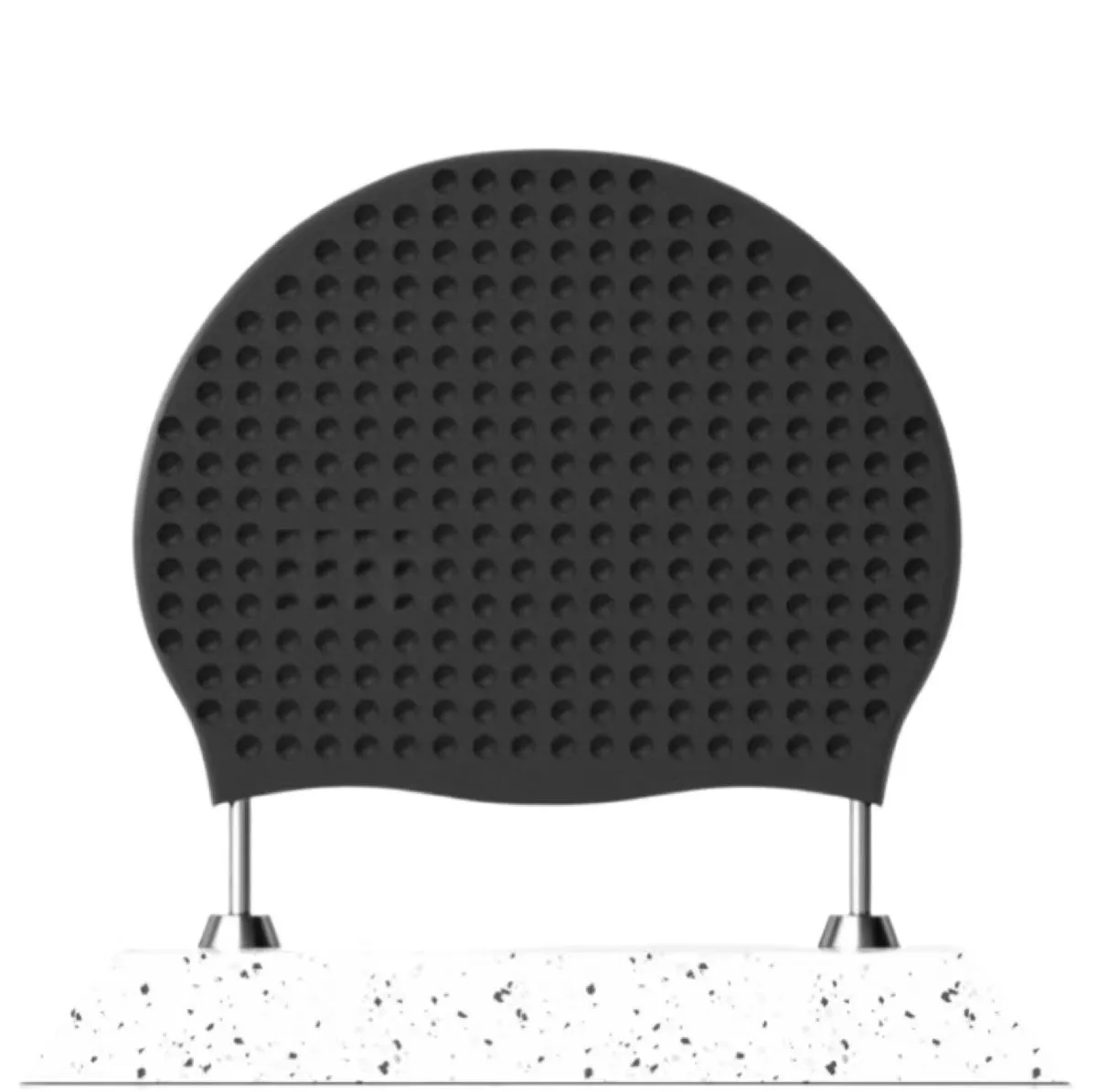 Pure Silicone High Elastic Waterproof Swim Cap 2