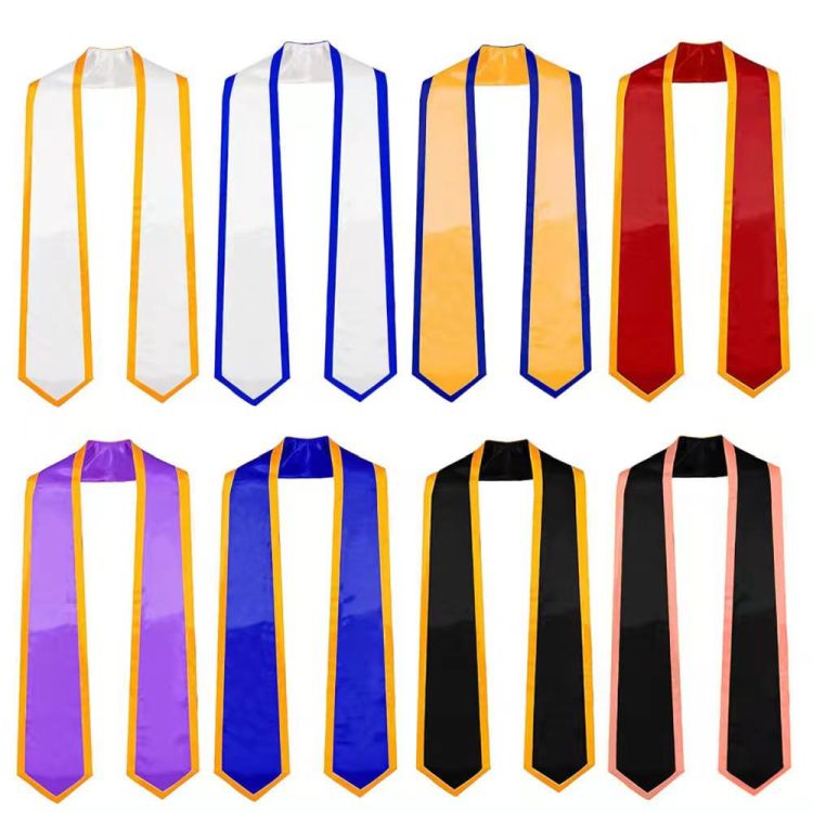 Plain Graduation Honor Stole Classic 2