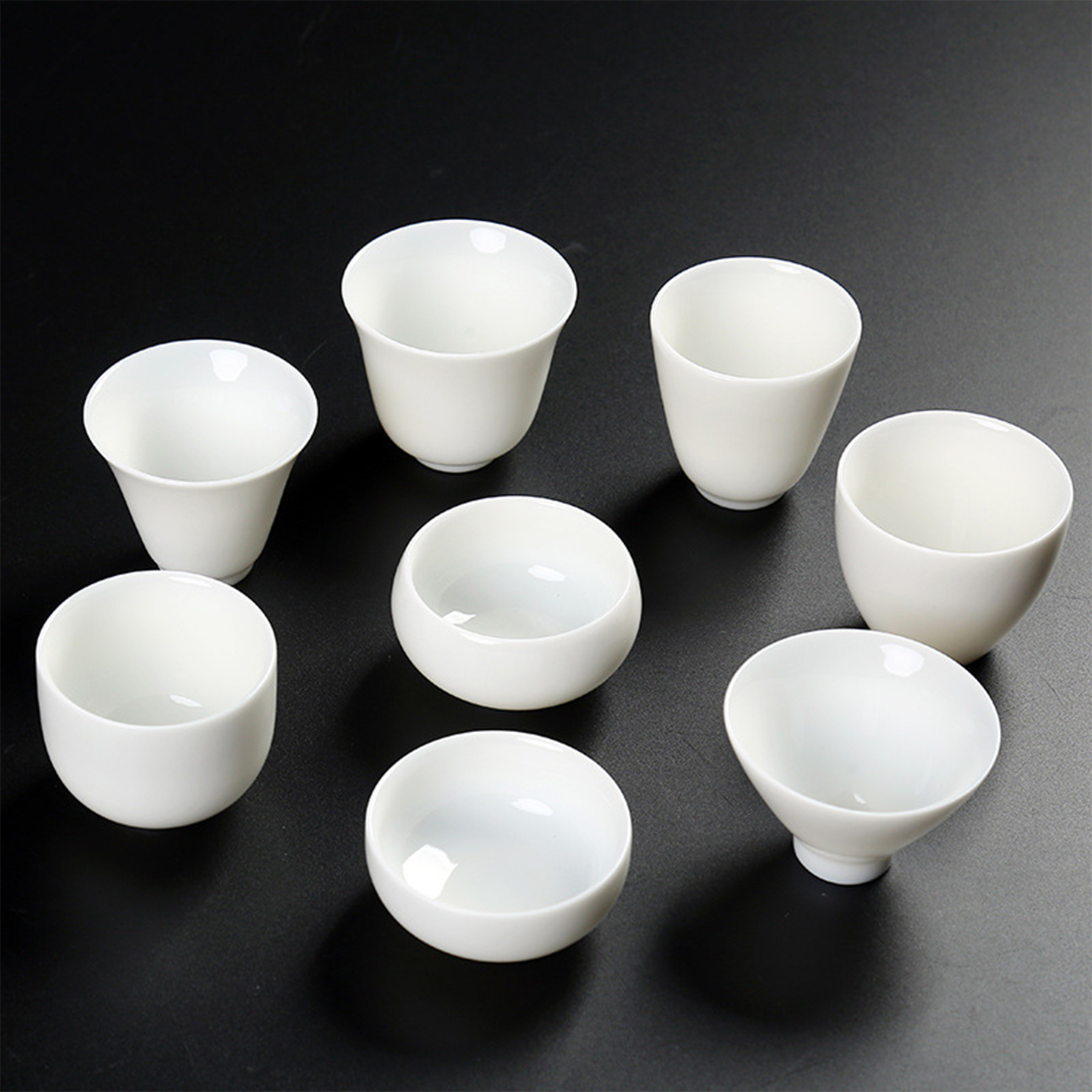 50ml White Porcelain Master Teacup