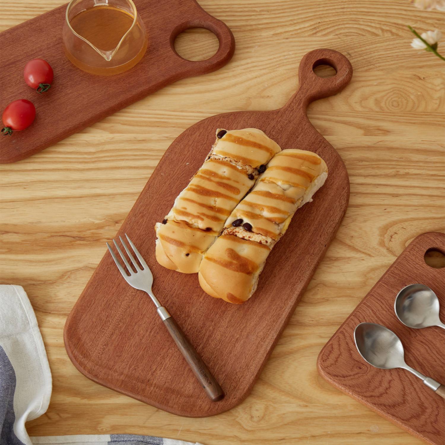 Multi-functional Cutting board Coaster Fruit Plate 3