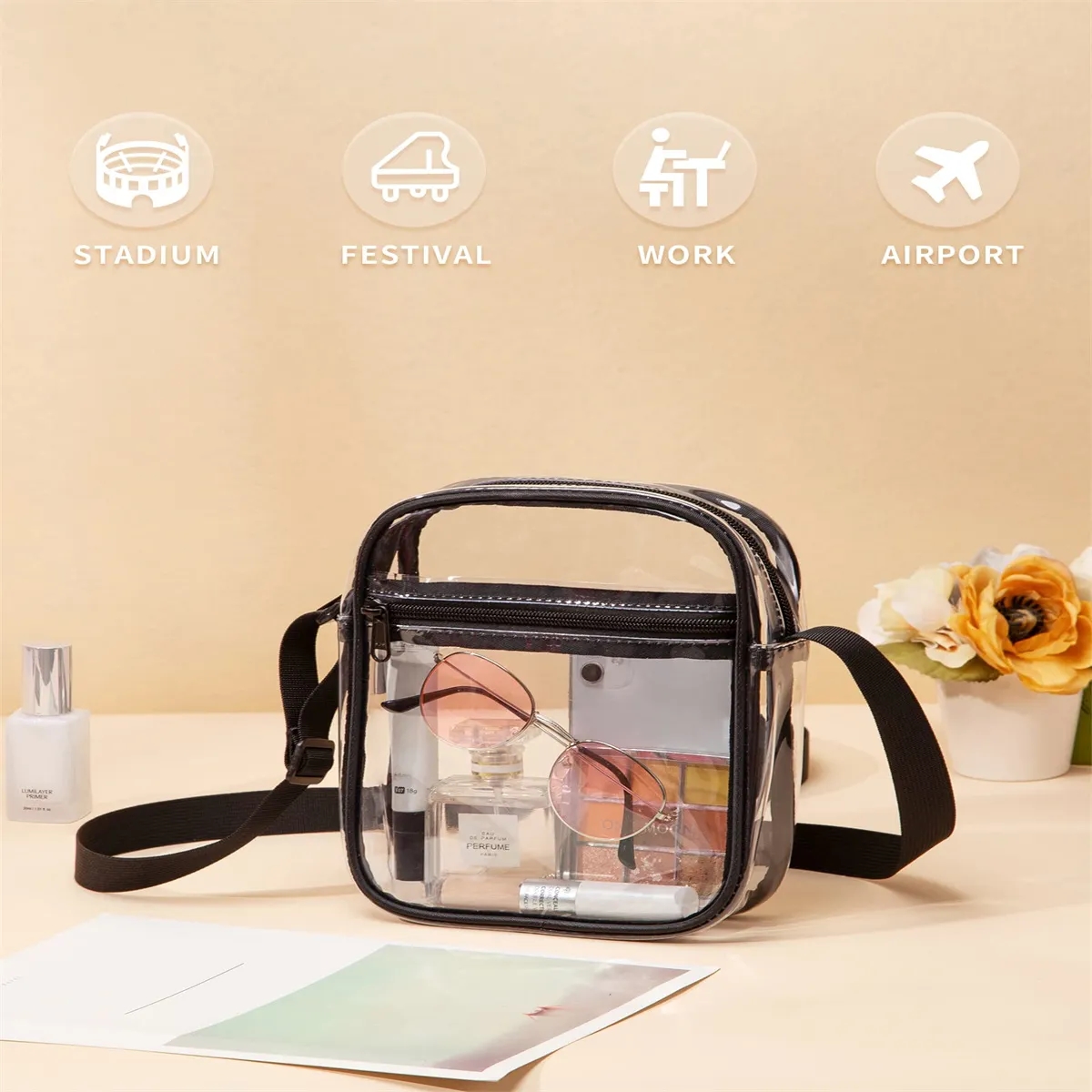 Clear stadium bag 2