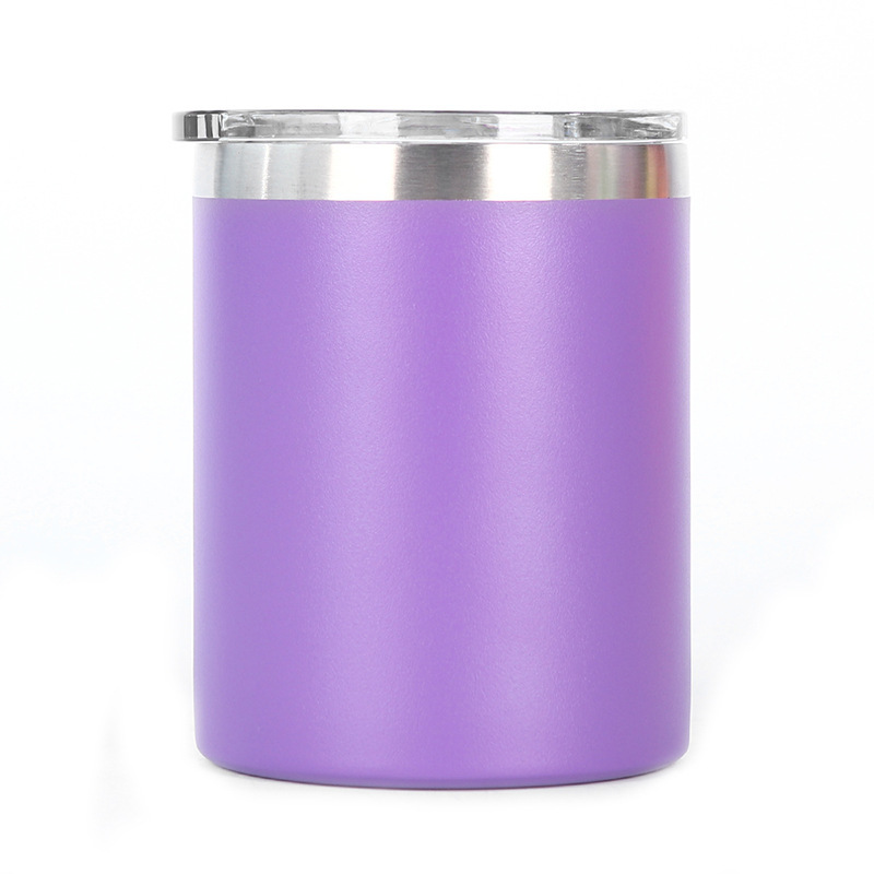 12 oz Stainless Steel Tumbler W/ Lid 11