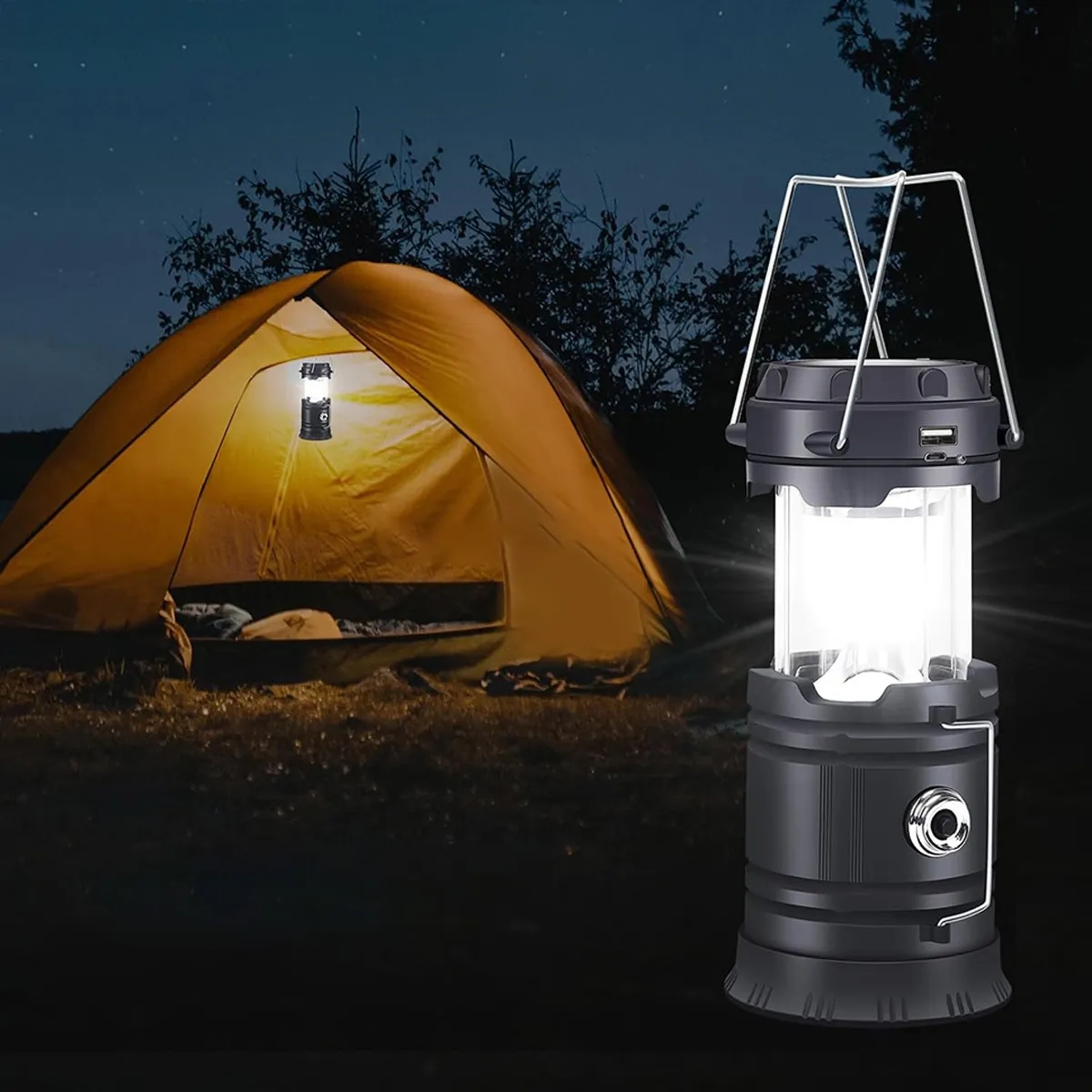 Portable LED Camping Lantern 1