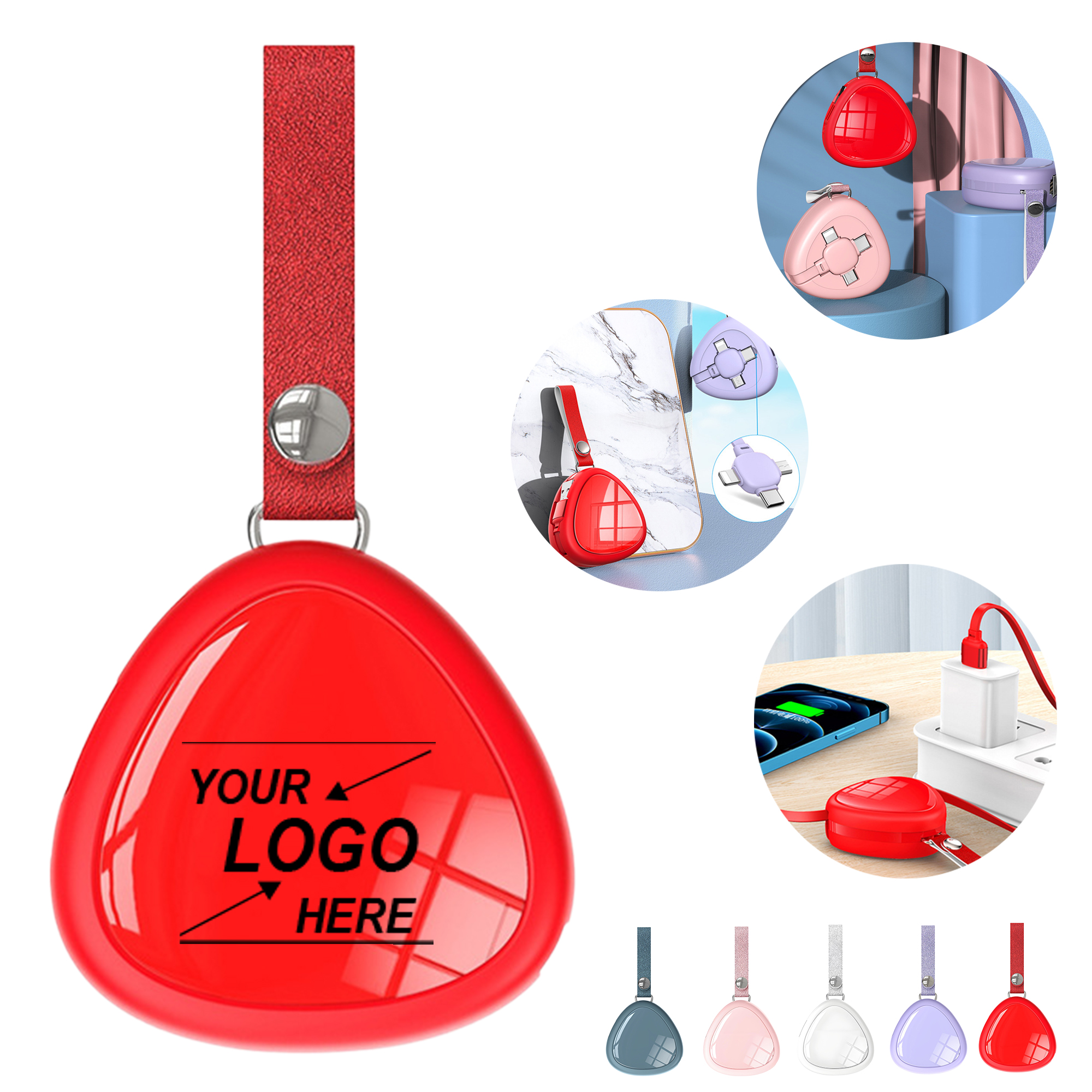 5A 3-in-1 Fast Charging Cable with Retractable Design 6