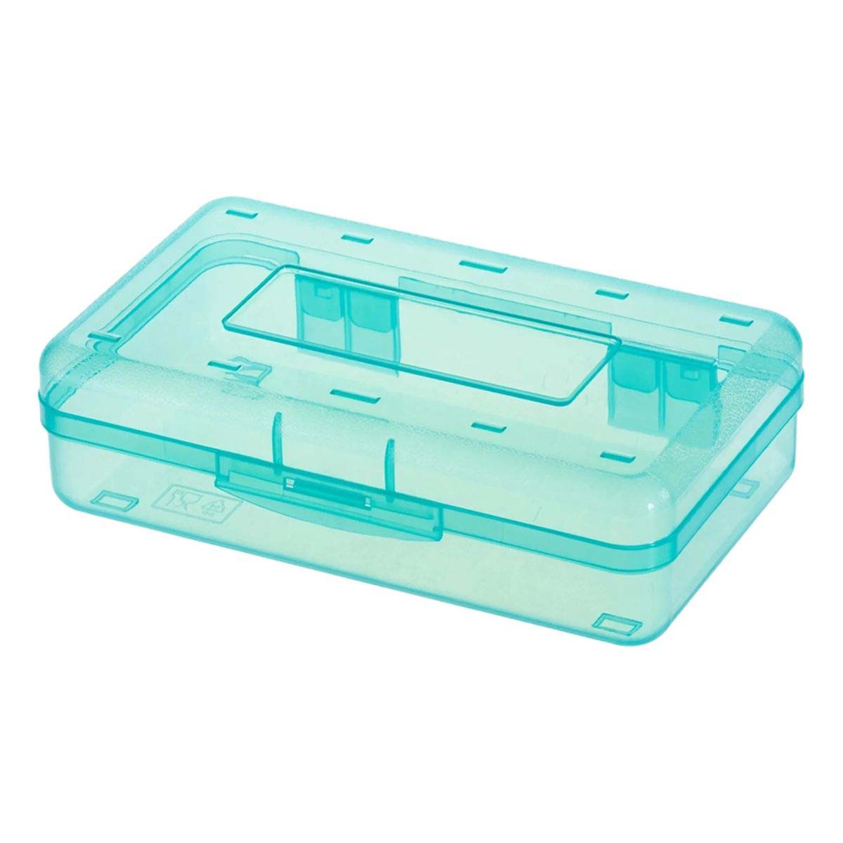 Transparent Storage Box for Desk Supplies 10