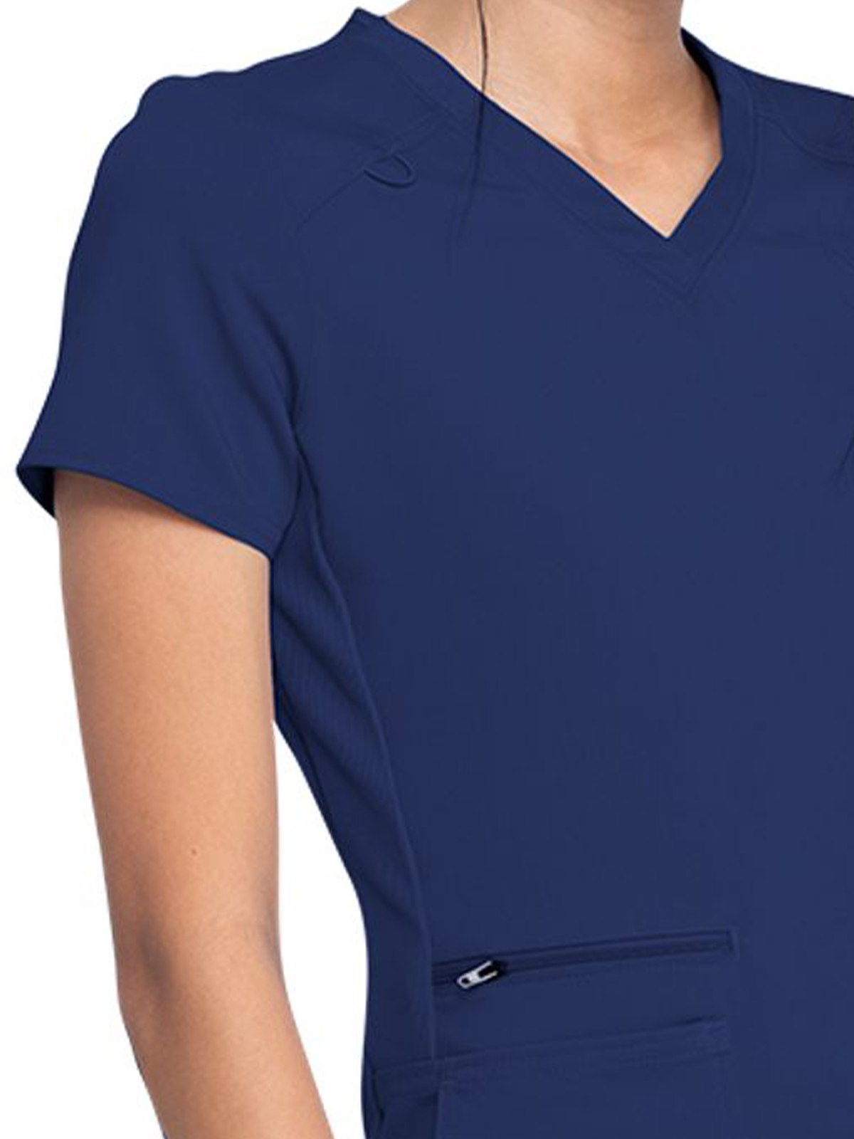 Dickies Medical - Balance - Women's 5-Pocket Rib Knit V-Neck Top 25