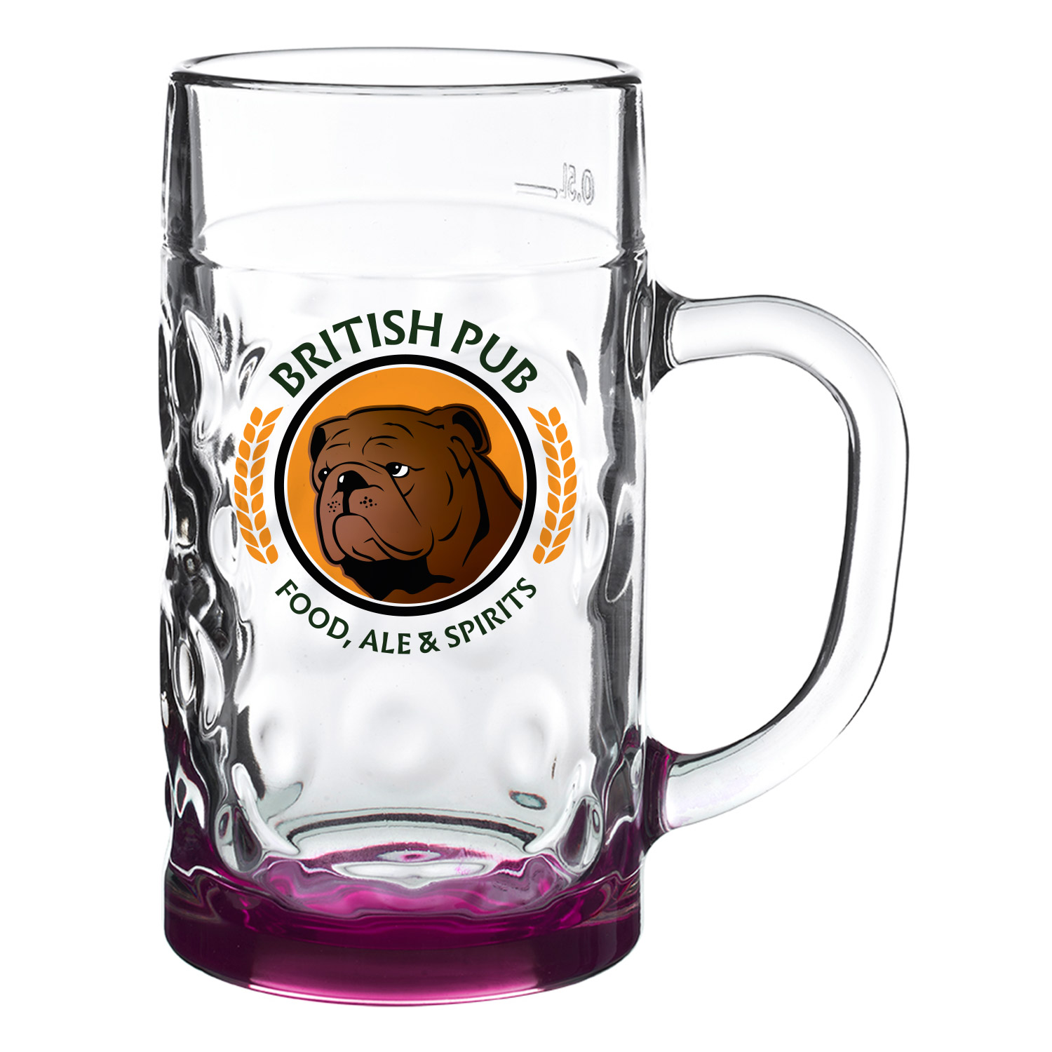 0.5 liter Libbey Munich Beer Stein (Full Color Imprint) 5
