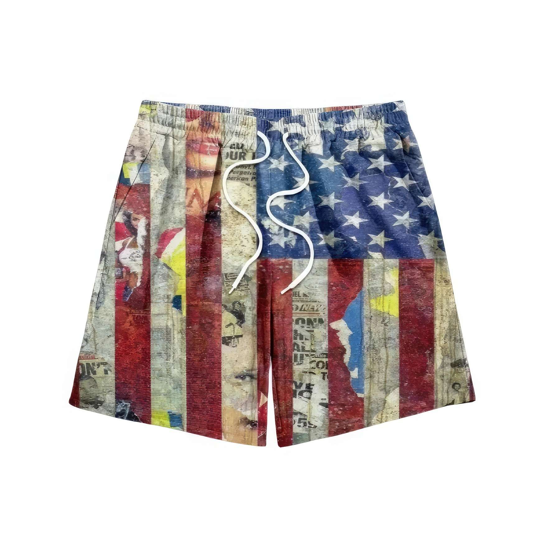 Digital Printing Swim Trunks Beach Shorts 3