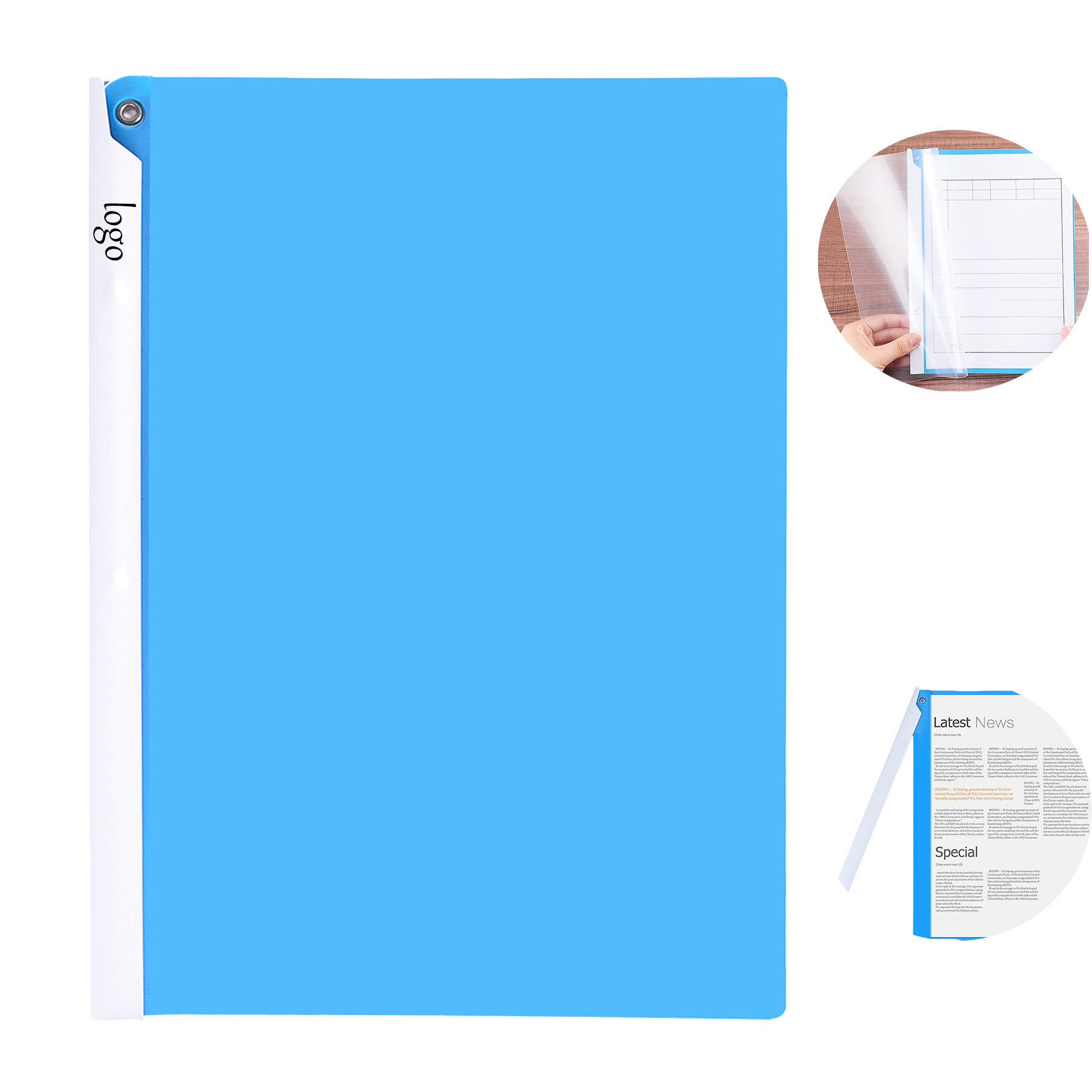 Swivel Sliding Bar File Folder 4