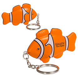 Clown Fish Stress Reliever Key Chain 2