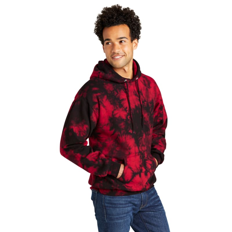 Port & Company Crystal Tie-Dye Pullover Hoodie 15
