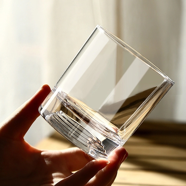 8.8 oz Unique Bottom Design Wine Glass Whiskey Cups 7