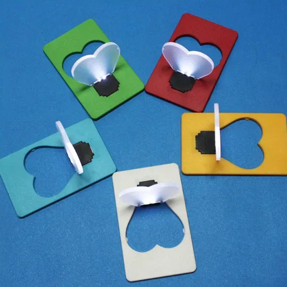 Heart Shape Pocket Led Card Light 2