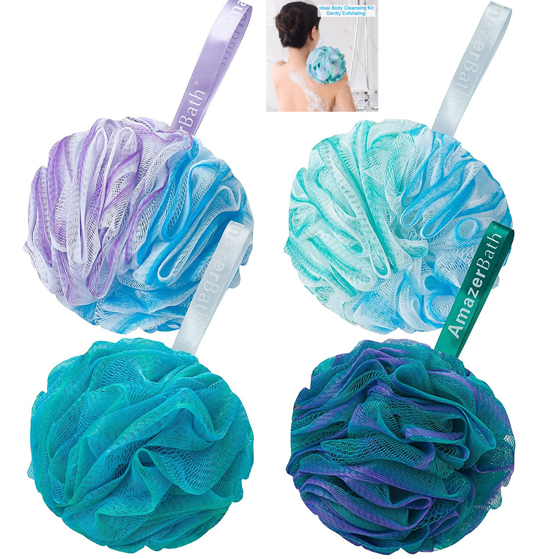 Bath Shower Loofah Sponge