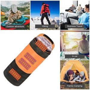 USB Charging Waterproof Electrical Heated Sleeping Bag 3